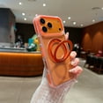 thumbnail image 4 of for iPhone 17 Pro Max Transparent Protective Case with 360 Rotating Magnetic Ring Kickstand, Compatible with MagSafe, Anti-Yellow Shockproof Clear PC+TPU Anti-Scratch Anti-Fingerprint Cover, Purple, 4 of 10