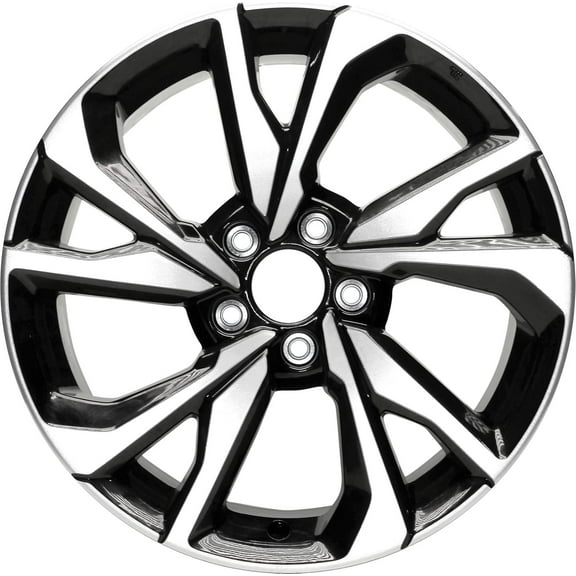 New Aluminum Wheel Rim 18 inch Fits 2017 - 2018 Honda Civic 10 Spoke