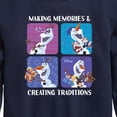 thumbnail image 3 of Frozen 2 - Making Memories Creating Traditions - Toddler And Youth Crewneck Fleece Sweatshirt, 3 of 5