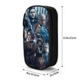 thumbnail image 5 of Game of Thrones Pencil Case, Large Capacity Pencil Pouch, Aesthetic Zipper Pencil Box for Office Supplies, 5 of 7