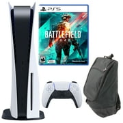 Sony PlayStation 5 Console with Battlefield 2042 and Carry Bag (PS5 Disc Version)