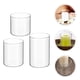 thumbnail image 4 of 3 portavelas de cristal para hacer tú mismo, vaso de cristal vacío para velas de té, para bodas, 4 of 5