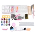 thumbnail image 1 of Juego de manicura juego de uñas acrílicas polvo de purpurina limas para uñas práctica de uñas postizas herramientas de arte de uñas juego de manicura ANGGREK Otros, 1 of 8