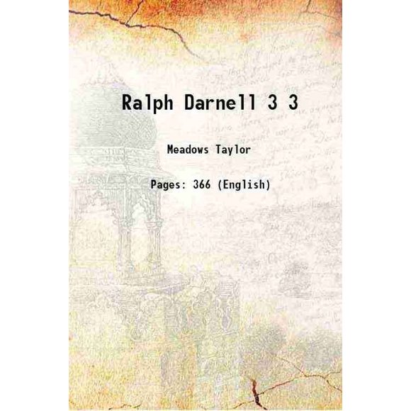 Ralph Darnell Volume 3 1865 [Hardcover]