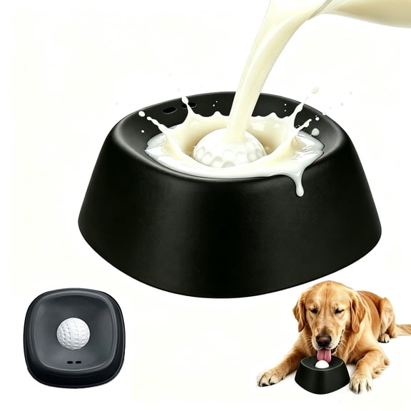 Anti-Slip Slow Feeder Dog Lick Bowl, 3/4 Cup for All Breed Sizes