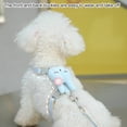 thumbnail image 3 of Dog Harness Leash for Small Medium Dog, Adjustable Easy to Wear Comfortable Sturdy Lightweight Vest Harness, with Practical and Stylish Look for Daily Walk and Activities, 3 of 7