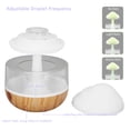 thumbnail image 4 of Gugxiom Rain Cloud Humidificador Goteo de Agua, Cute Raining Cloud Night Light con 7 Luces LED, 2000mAh 500ml Humidificador de Gotas de Lluvia para Sala de Estar, Dormitorio,, 4 of 5