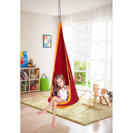 Moaere Kids Swing Hammock Pod Chair Child Rope Hanging Sensory Seat Nest Indoor Outdoor Use