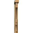 thumbnail image 2 of Ekena Millwork 4"W x 34"D x 34"H Balboa Block Rough Sawn Bracket w/ Offset Brace, Western Red Cedar, 2 of 25