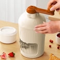 thumbnail image 2 of EIGTHTAIL Portable Manual Rotary Ice Crusher  Small Household Ice Shaver  Snow Cone Maker Machine  Hand Operated Crank Shaved Ice Maker for Home, 2 of 6