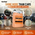 thumbnail image 4 of Nanoskin NANO SHOCK One-Step Ceramic Shield & Gloss 1 Gallon – SiO2 Spray Sealant, Clay Lubricant & Hydrophobic Coating | Easy Spray-On Wipe-Off Gloss for Cars, Trucks & RVs, 4 of 7