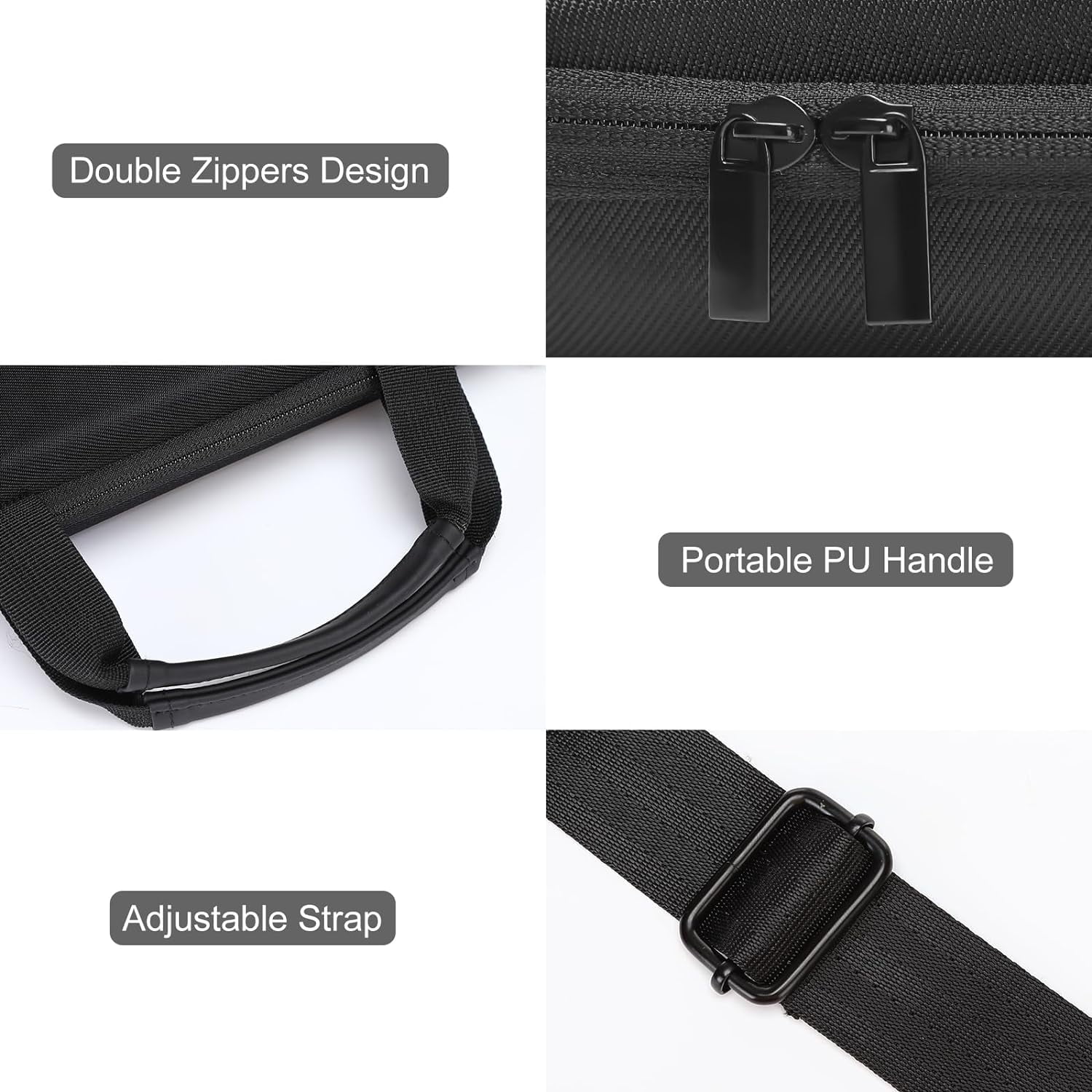 MOSISO Hard Shell Laptop Case for Men Women,15-15.6 inch Computer Bag Compatible with MacBook, HP, Dell, Lenovo, Asus, Notebook,13.3 inch Laptop Bag with Front Pocket & Shoulder Strap