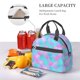 thumbnail image 5 of Fotbe Purple Dragon Scales Bolsa de Almuerzo con Estampado, Lonchera Aislada, Contenedores de Comida Reutilizables Tipo Cooler a Prueba de Fugas, 5 of 7