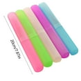 thumbnail image 2 of ACDANC 5 Pcs Travel Toothbrush Holder,Tooth Brush Holder with Ventilation Holes,Durable Toothbrush Case, 2 of 9