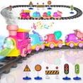 thumbnail image 1 of Set de vías de tren Funwee Steam con luces y sonidos, 1 of 7