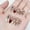 Firecrackers long ellipse, variant on Nai Zi, wearing nail firecrackers, cat's eye manicure patch, ultra-thin, light luxury temperament, short style, high sense