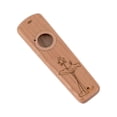 thumbnail image 4 of Kazoo de madera, ligero, portátil, kazoo, guitarra, flauta, instrumento musical, regalo, nogal, 4 of 14