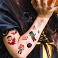 thumbnail image 3 of Halloween Temporary Tattoos Kids 10 Sheets for Children Halloween Party, 3 of 4