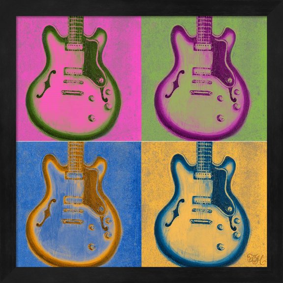 Great Art Now Multi Colored Rock by Tiffany Hakimipour, Framed Wall Art, 13.25W x 13.25H