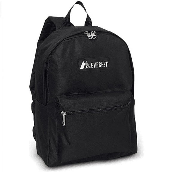 Everest Black Backpack