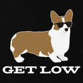 thumbnail image 2 of CafePress - Get Low Corgi Maternity Dark T Shirt - Maternity Dark T-Shirt, 2 of 3