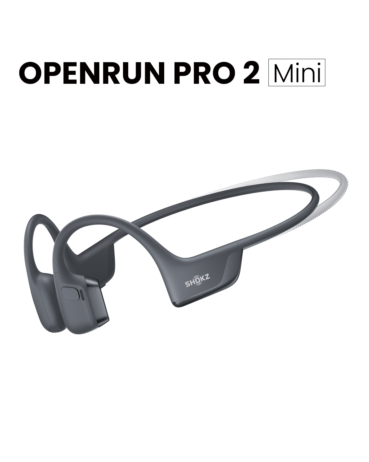 New Shokz OpenRun Pro 2 Mini - Open-Ear, Bone Conduction Sport
