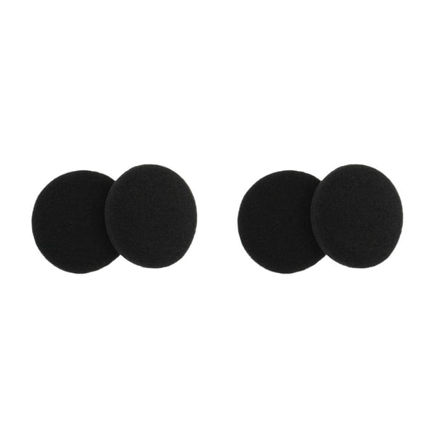 Sidaley 1 par de almohadillas para los oídos para auriculares, almohadillas redondas con cancelación de ruido, protección auditiva, auriculares para 55 mm 2piezas