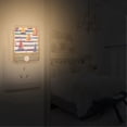 thumbnail image 2 of Yayeee LED Night Lights with Motion Detectors Auto Dusk to Dawn Light Sensors, 2 Pack, Blue Hand Drawn Sailboats, 2 of 7