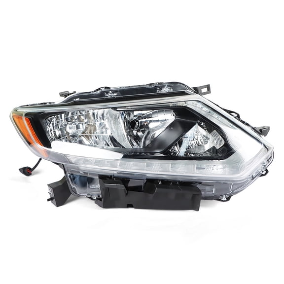 Halogen Headlight For 2014-2016 Nissan Rogue Passenger Right Side Headlamp RH