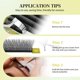 thumbnail image 5 of Extensiones de pestañas GLAMLASH 5D W con abanicos prehechos de 15 mm, 5 of 8