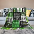 thumbnail image 2 of Soccer Football Blanket for Goalkeeper Soccer Gifts for Boys Men Football Throw Blanket for Kids Adults Soft Warm Cozy Fleece Blanket for Couch Sofa \u200bBed 60"x80", 2 of 6