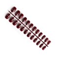 thumbnail image 1 of Vogacara 24 piezas de uñas postizas de ataúd resistentes a los arañazos de bailarina corta coloridas uñas acrílicas artificiales de color sólido DIY Juegos de manicura 25café oscuro Vogacara CE011412-25, 1 of 5