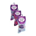 thumbnail image 2 of Gentle Grip - 9 Pairs Ladies Cotton Soft Top Patterned Non Elastic Crew Socks, 2 of 2