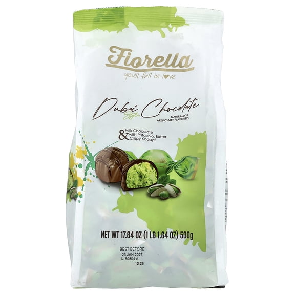 Fiorella Dubai Chocolate Value Bag, 17.63 oz.