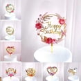 thumbnail image 3 of Acrylic Cake Topper Decoration for Birthday Wedding Party Photo Prop, 3 of 6