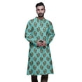 thumbnail image 3 of Atasi Indian Long Kurta For Mens Summer Wear Cotton Poplin Wedding Kurta Shirt, 3 of 7