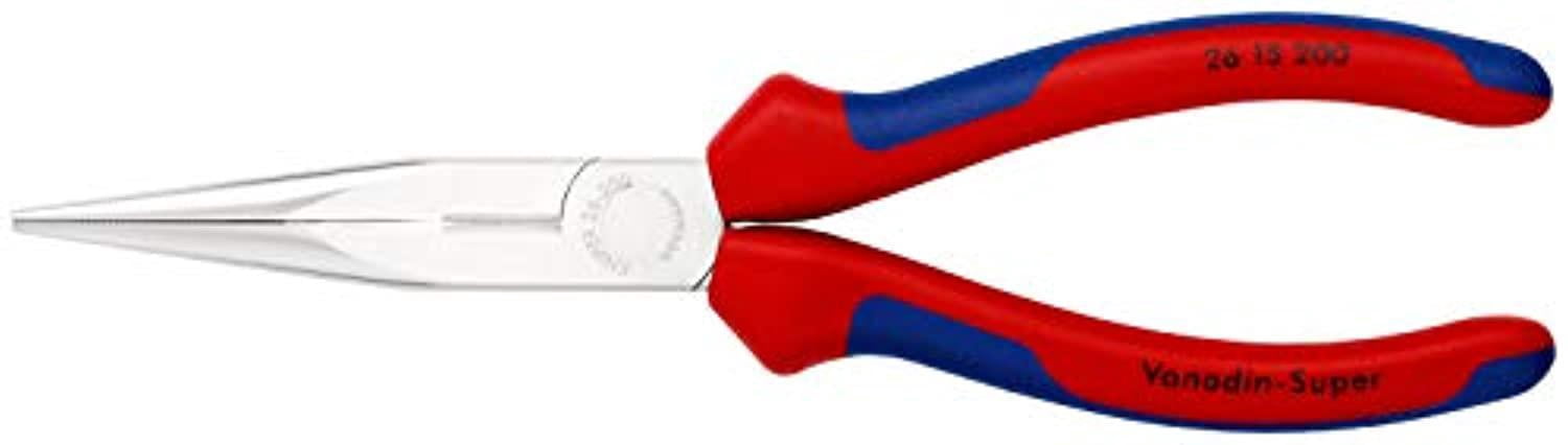 knipex 26 15 200 sb stork beak pliers 7,87" chrome plated in blister packaging