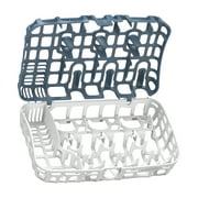 Dr. Browns Dishwasher Basket for Small Baby Bottle Parts, Pacifiers, Accessories, Blue, 1-Pack
