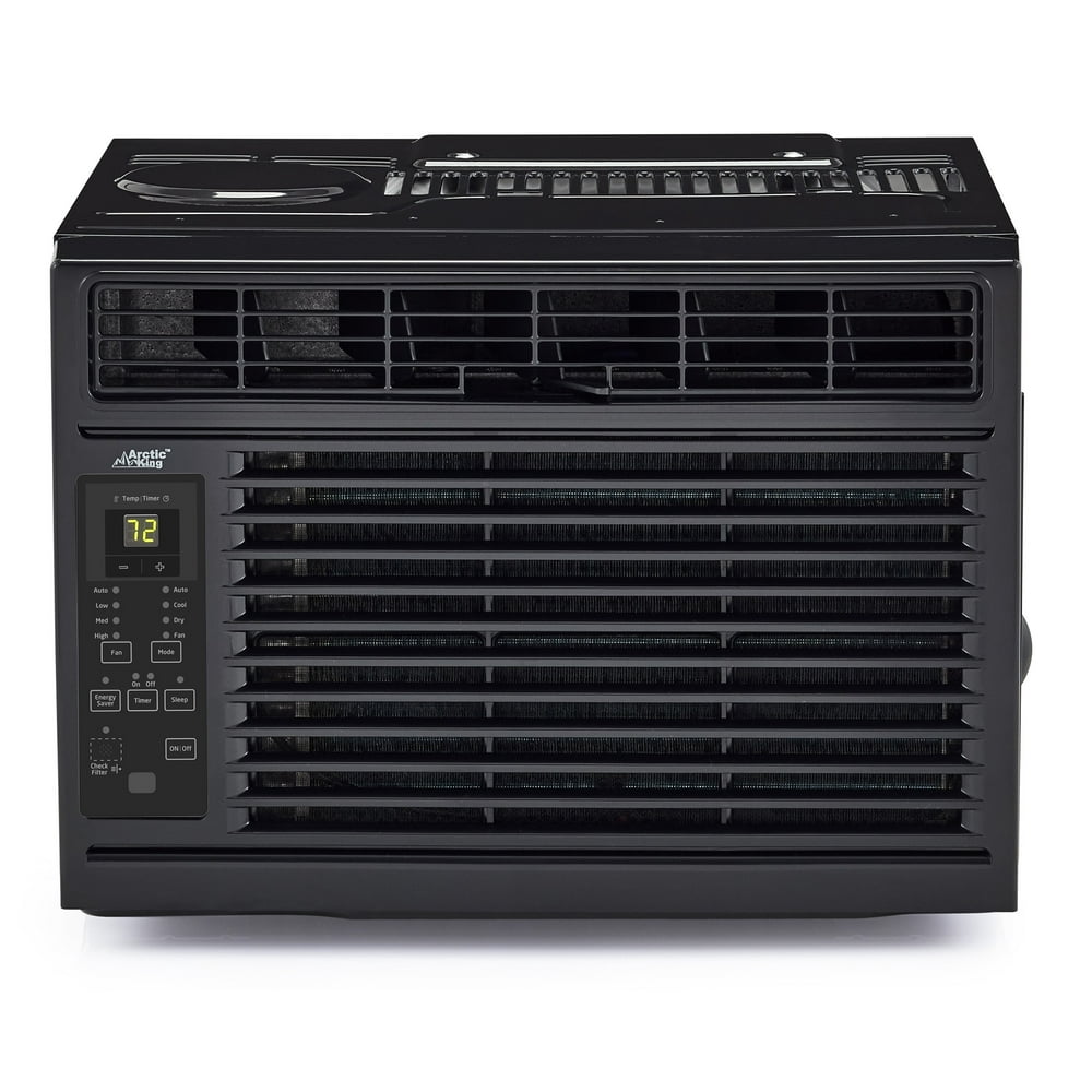 Arctic King 5,000 BTU 115V Window Air Conditioner with Remote, Black