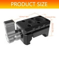 thumbnail image 5 of CIYISON Aluminum Camera Brackets Quick Assembly Slider Clamp For Tripod Systems, 5 of 12