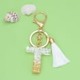 thumbnail image 2 of Guanhe Alphabet Keychain for Women, Christmas Gifts Purse for Handbags Crystal Alphabet Initial Letter Pendant with Key Ring-T, 2 of 3