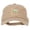 Khaki, variant on Idaho Syringa with Map Embroidered Unstructured Washed Cap - Olive OSFM