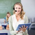 thumbnail image 4 of Miangastore Telephone Headset Usb Microphone Headset Inline Control Call Center Headset, 4 of 8