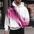thumbnail image 2 of Sweatshirts Clearance Sweatshirts for Men Trendy Hoodie Mens Quarter Zip Pullover Athletic Hoodies for Men Trendy Plus Size Cable Knit Sweater Men V Neck, 2 of 6