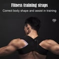 thumbnail image 5 of eavy Duty Shoulder Straps & Posture Corrector for Men & Women, Adjustable Back Brace for Hunchback Correction, Bench Press & Weightlifting Support for Gym & Home Office, 5 of 9