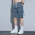 thumbnail image 5 of Men's Shorts Workout Shorts Men Casual Running Lightweight Running Workout Gym Shorts Quick Dry Loose-Fit Athletic Shorts Gym Workout Shorts for Men, 5 of 9