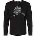 thumbnail image 3 of Inktastic Alaska Word Salad- State Outline Long Sleeve T-Shirt, 3 of 5