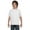White, variant on The Gildan Youth DryBlend 56 oz, 50/50 T-Shirt - WHITE - XS