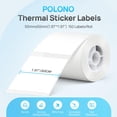 thumbnail image 2 of Etiquetas Térmicas POLONO PM220S 50x80mm Blancas 300 unidades, 2 of 7