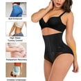 thumbnail image 5 of FITVALEN Women Butt Lifter Shapewear High Waist Tummy Control Body Shaper Shorts Waist Trainer Girdle Panty Underwear, 5 of 6